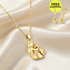 "Always in Your Thoughts" Necklace Set + FREE Matching Earrings, limited time only!