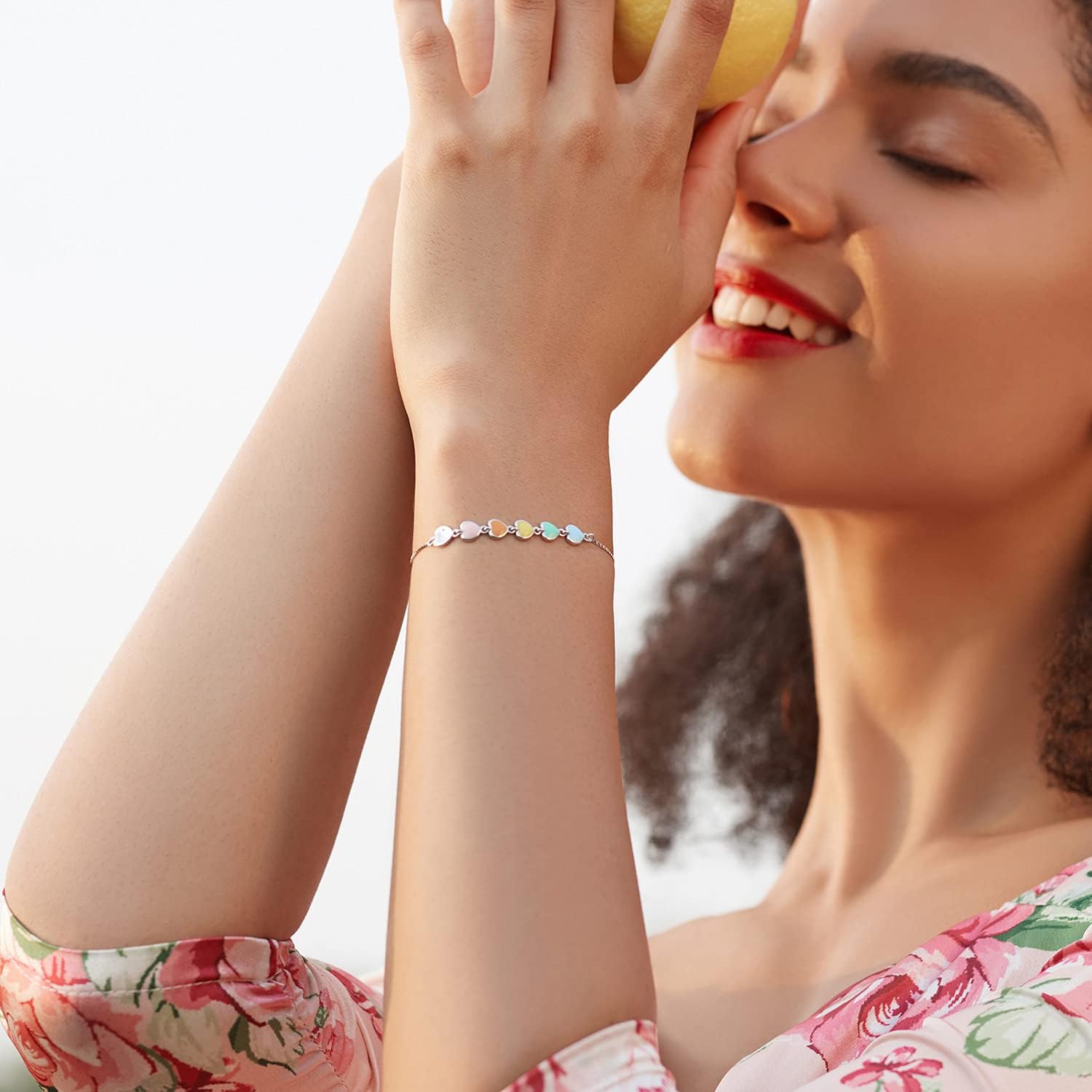 Adjustable Fit Sterling Silver Pet Print Bracelet