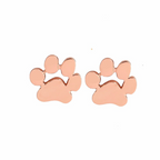 Allergy-Friendly Paw Earrings – Crafted from Stainless Steel
