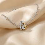 "Always in Your Thoughts" Dog Hug Adjustable Luck Bracelet