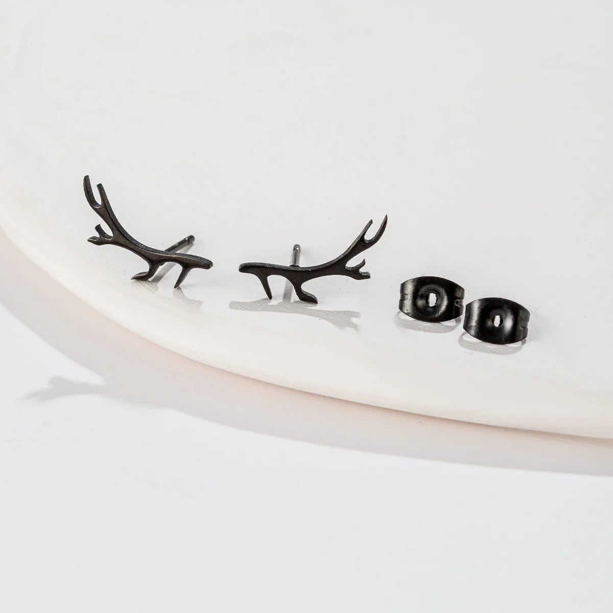 Antler Stud Earrings for Deer