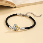 "Always in Your Thoughts" Dog Hug Rope Bracelet