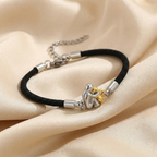 "Always in Your Thoughts" Dog Hug Rope Bracelet