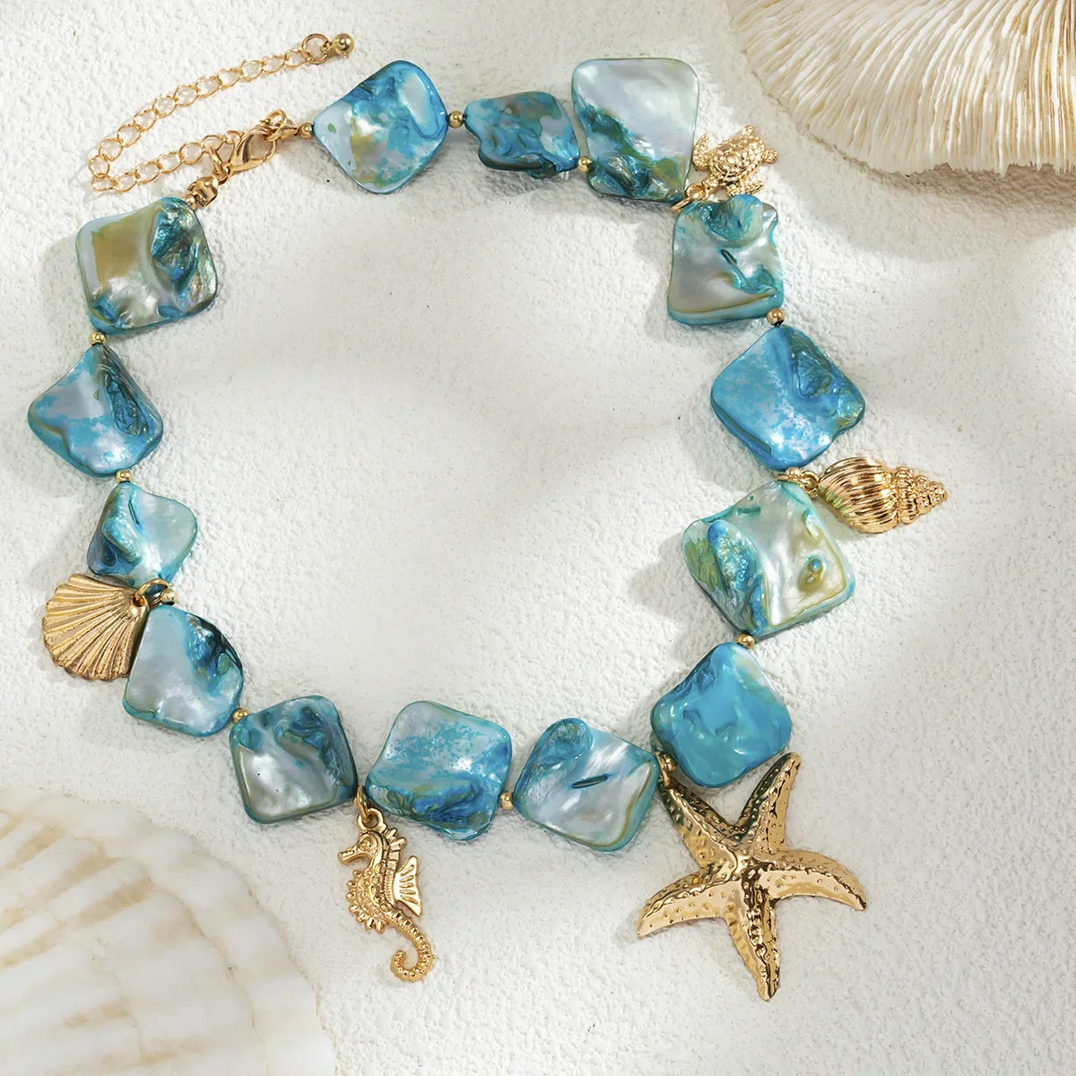 Azure Visions Blue Necklace