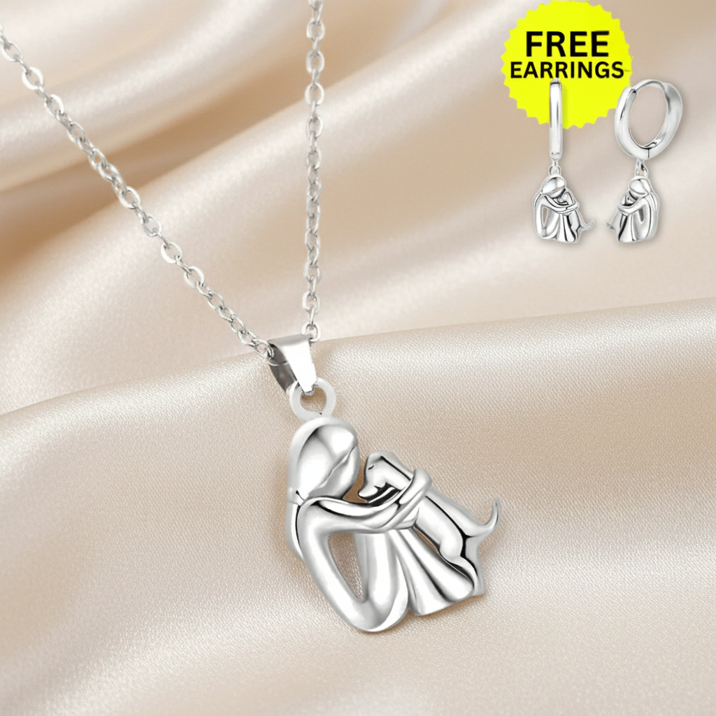 "Always in Your Thoughts" Necklace Set + FREE Matching Earrings, limited time only!